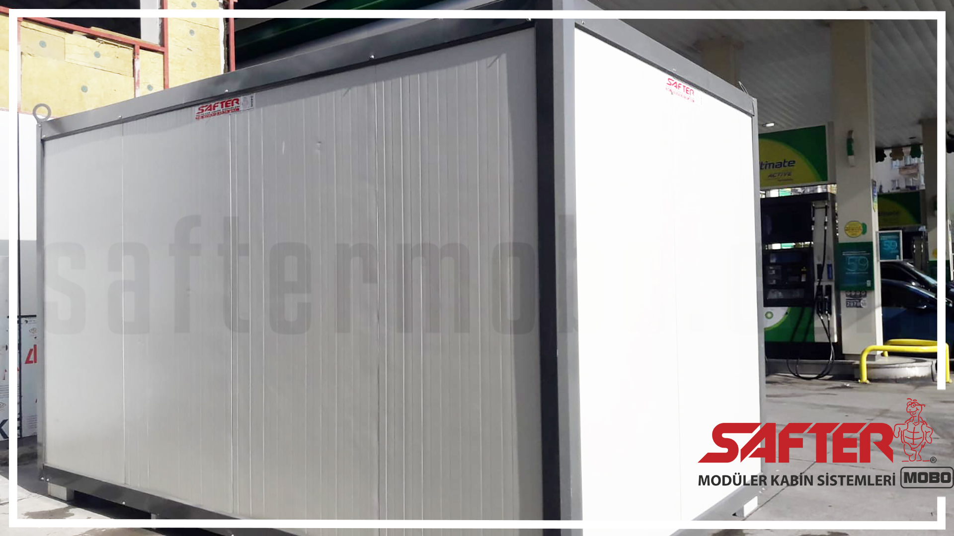 Safter Mobo Panel Kabin Mini Konteyner büyük konteyner ihtiyacına cevap veriyor.